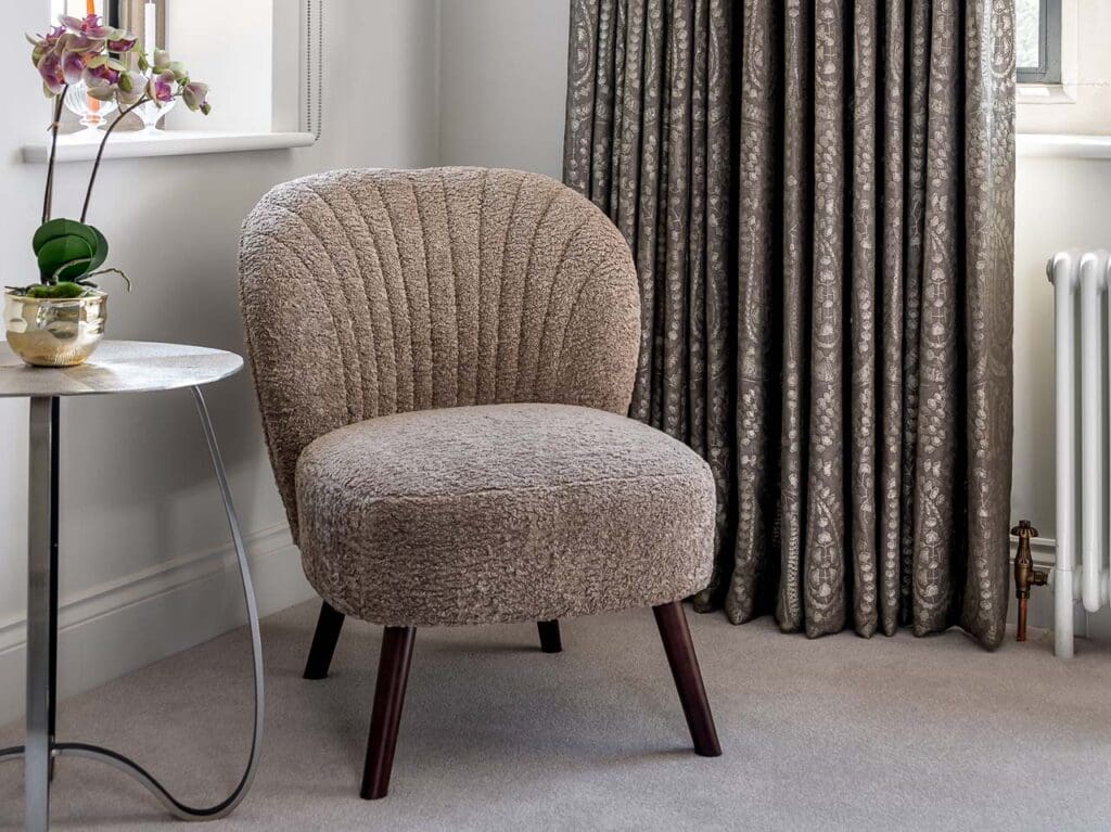bespoke soft furnishings courtesy of the curtain room